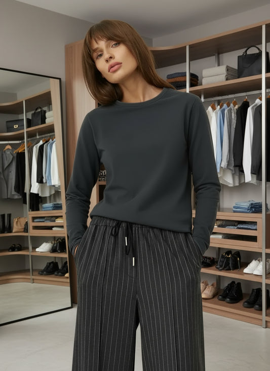 100% Cotton Long-Sleeve T-Shirt