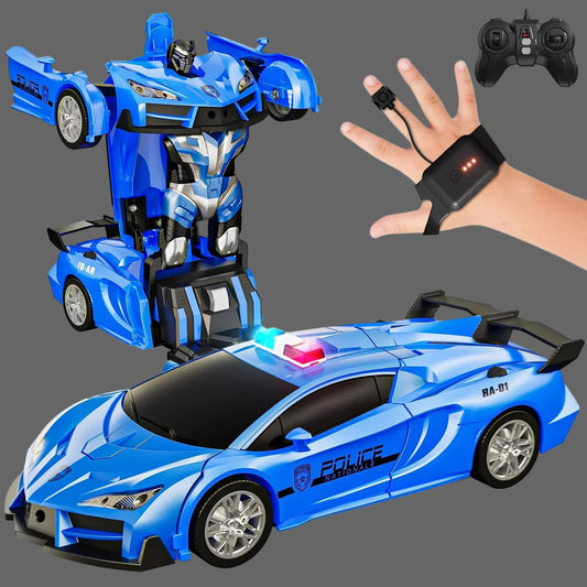 Gesture Sensing Police RC Car