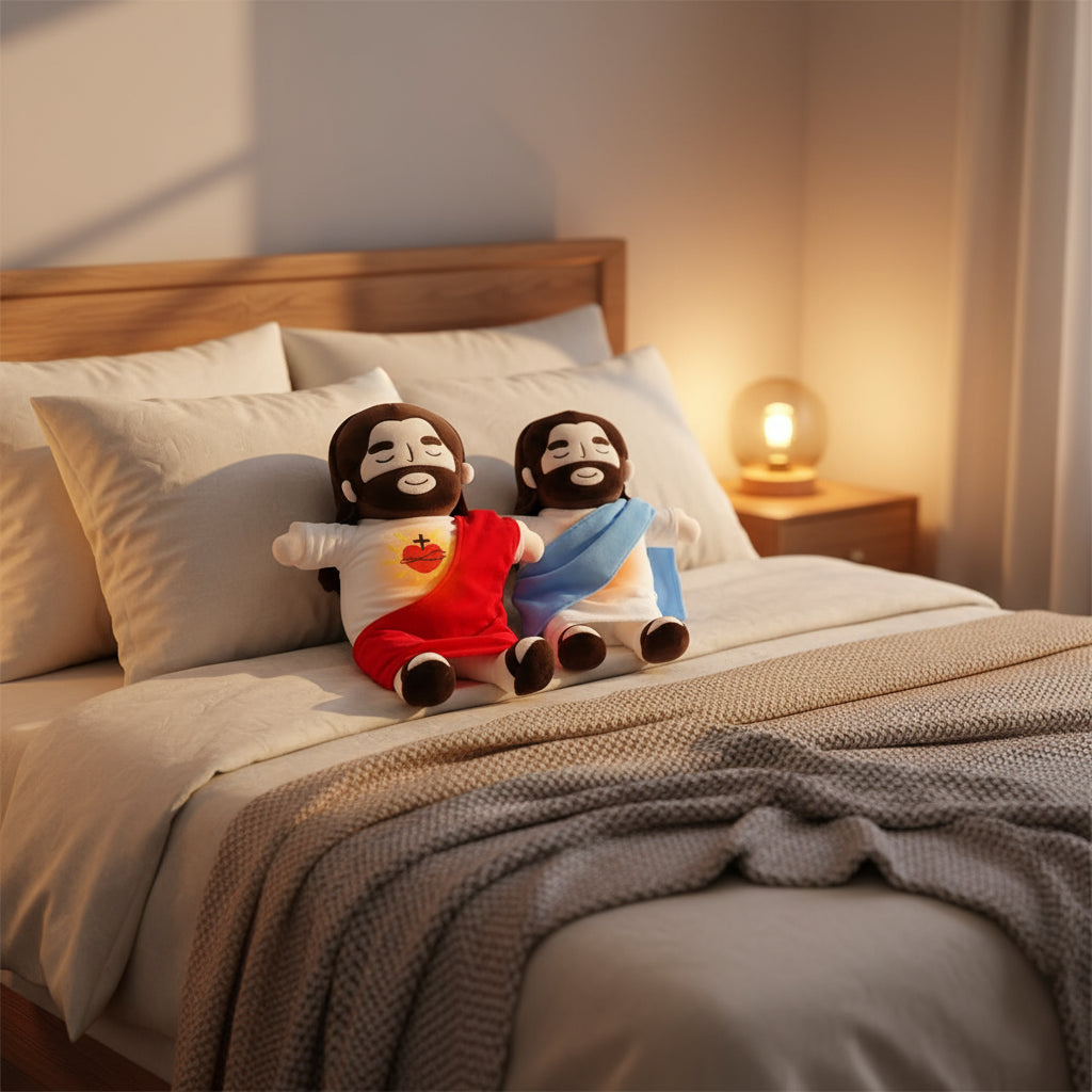 Peaceful Jesus Plush – Calming Sleep Buddy for Kids