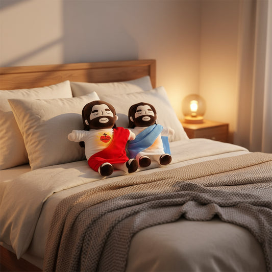 Peaceful Jesus Plush – Calming Sleep Buddy for Kids