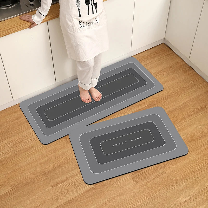 Diatomaceous Stone Bath Mat – Fast Dry & Super Absorbent
