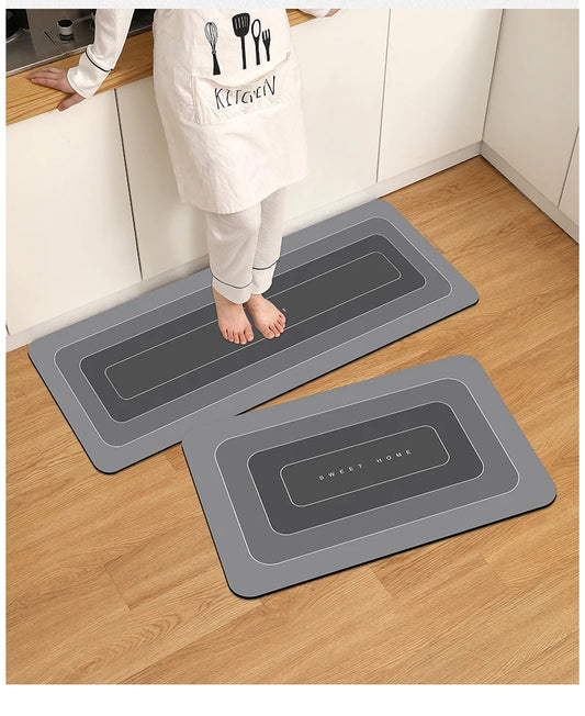 Diatomaceous Stone Bath Mat – Fast Dry & Super Absorbent